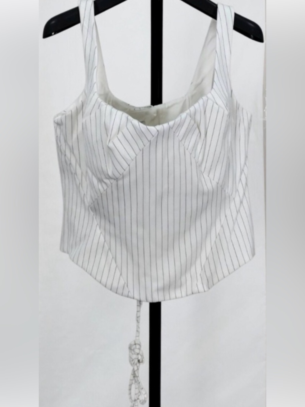 House of CB ‘SELMA’ Corset Top in White/ Small US4-6 $135 - Picture 10 of 11